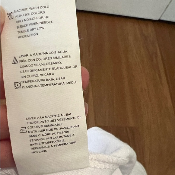 (0398) Dickies Classic Men White Short Sleeve Tee - Picture 7 of 8